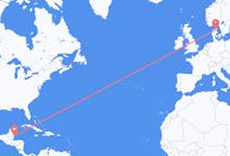 Flights from San Pedro Town, Belize to Aalborg, Denmark