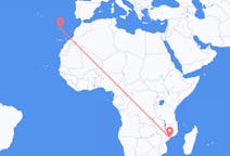 Flights from Quelimane, Mozambique to Vila Baleira, Portugal