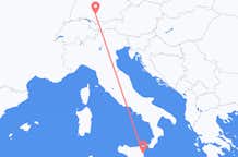 Flyreiser fra Catania, til Memmingen