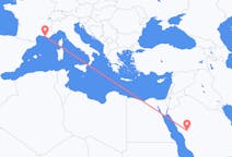 Flyrejser fra Medina til Marseille