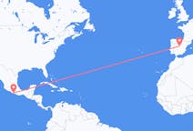 Flyrejser fra Acapulco, Mexico til Madrid, Spanien