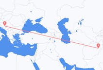Flyg från Kabul, Afghanistan till Sarajevo, Bosnien och Hercegovina