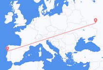 Fly fra Voronezj til Porto