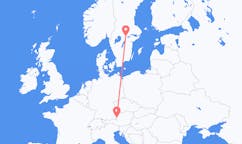 Flights from Salzburg, Austria to Örebro, Sweden