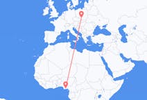 Flyreiser fra Port Harcourt, Nigeria til Katowice, Polen