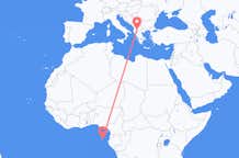 Flights from São Tomé to Ohrid