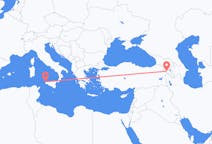 Loty z Erywań, Armenia do Trapani, Włochy