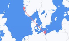 Flights from Heringsdorf, Germany to Haugesund, Norway