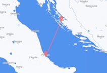 Flug frá Zadar, Króatíu til Pescara, Ítalíu