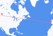 Flyg från Lethbridge, Kanada till Lissabon, Portugal