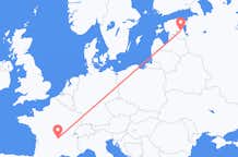 Vluchten van Clermont-Ferrand naar Tartu