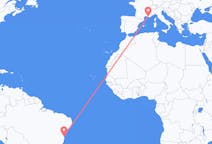 Flyreiser fra Ilhéus, Brasil til Marseille, Frankrike