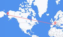 Flüge von Nome, die Vereinigten Staaten nach Genua, Italien