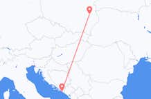 Flyrejser fra Lublin til Dubrovnik