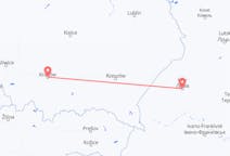 Vluchten van Krakau, Polen naar Lviv, Oekraïne