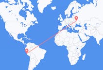 Flyrejser fra Lima, Peru til Kiev, Ukraine