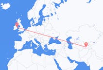 Flyg från Dusjanbe, Tadzjikistan till Dublin, Irland
