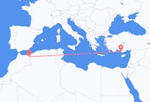 Loty z Wadżdy, Maroko z Gazipaşa, Turcja
