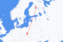 Flights from Kraków, Poland to Kuopio, Finland
