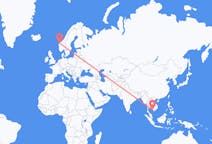 Flyreiser fra Phú Quốc, Vietnam til Ålesund, Norge