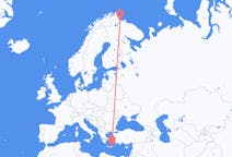 Flights from Sitia, Greece to Kirkenes, Norway