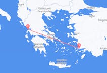 Flights from Bodrum, Turkey to Preveza, Greece