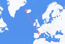 Flights from Zaragoza to Reykjavík