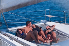 All inclusive dag- of zonsondergangcruises op een luxe lagune-catamaran 44