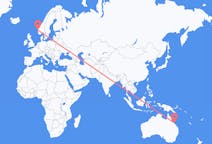 Flyrejser fra Mackay, Australien til Bergen, Norge