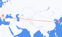 Flights from Jinju, South Korea to Sofia, Bulgaria