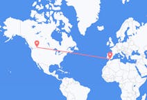Flights from Cranbrook, Canada to Málaga, Spain
