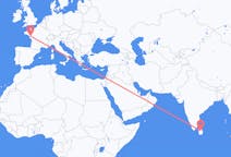 Flights from Sigiriya to Nantes