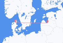 Flüge von Riga, Lettland nach Aalborg, Dänemark