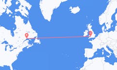 Flights from Sept-Îles, Canada to Cardiff, Wales