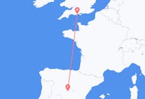 Flyrejser fra Madrid, Spanien til Bournemouth, England