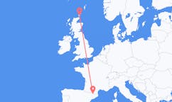 Flights from Kirkwall to Andorra la Vella
