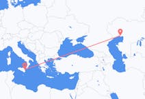 Flug frá Atyrau, Kasakstan til Catania, Ítalíu