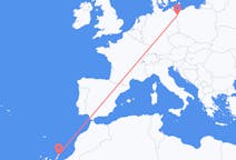 Flights from Lanzarote, Spain to Szczecin, Poland