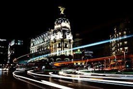 Yksityinen 3 tunnin Madridin yökierros oppaan ja kuljettajan kanssa