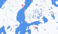Vols depuis la ville de Tartu vers la ville d'Umeå