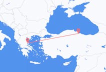 Flyg från Volos till Samsun
