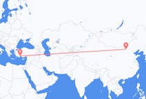 Flights from Hohhot, China to Antalya, Turkey