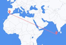 Flyreiser fra Malé, til Jerez