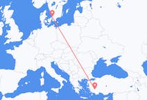 Flights from Denizli, Turkey to Ängelholm, Sweden