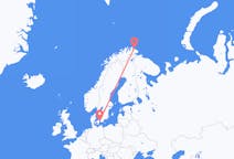 Loty z miasta Berlevåg do miasta Kopenhaga