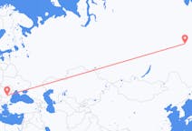 Flyg från Jakutsk till Bukarest