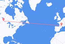 Flyreiser fra Winnipeg, Canada til Rodez, Frankrike