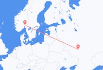 Flyg från Lipetsk till Oslo