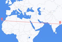 Flyrejser fra Kolkata til Tenerife