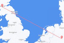 Flyreiser fra Paderborn, Tyskland til Glasgow, Skottland